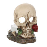 Etwas anderes Totenkopf Rose Teelichthalter 7,5 cm (britische Marke)