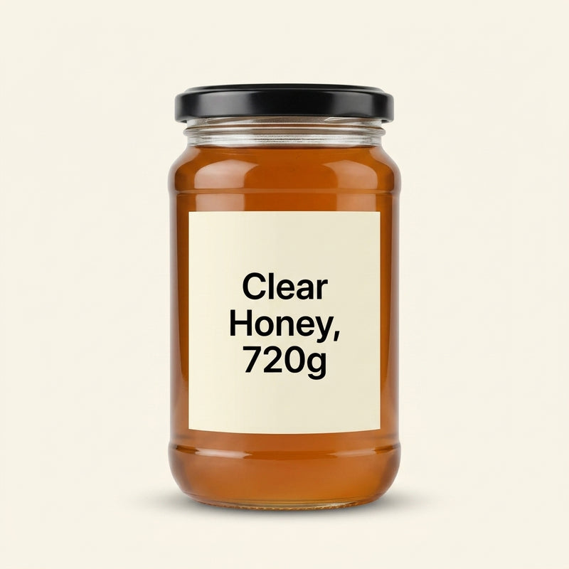 Holland & Barrett Pure Clear Honey 720g jar, UK version
