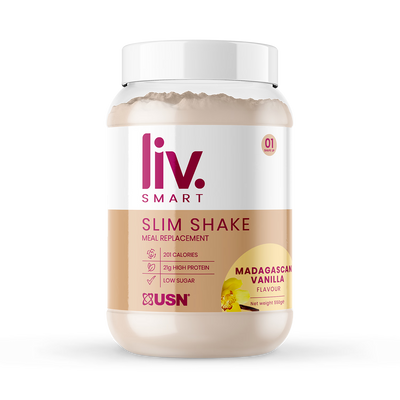 Holland & Barrett USN Liv.Smart Slim Shake Meal Replacement Vanilla 550g- Buy online at McGrocer