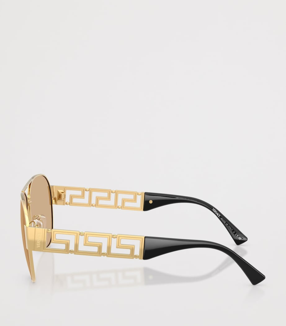Versace metal pilot sunglasses VE2289 (British brand)