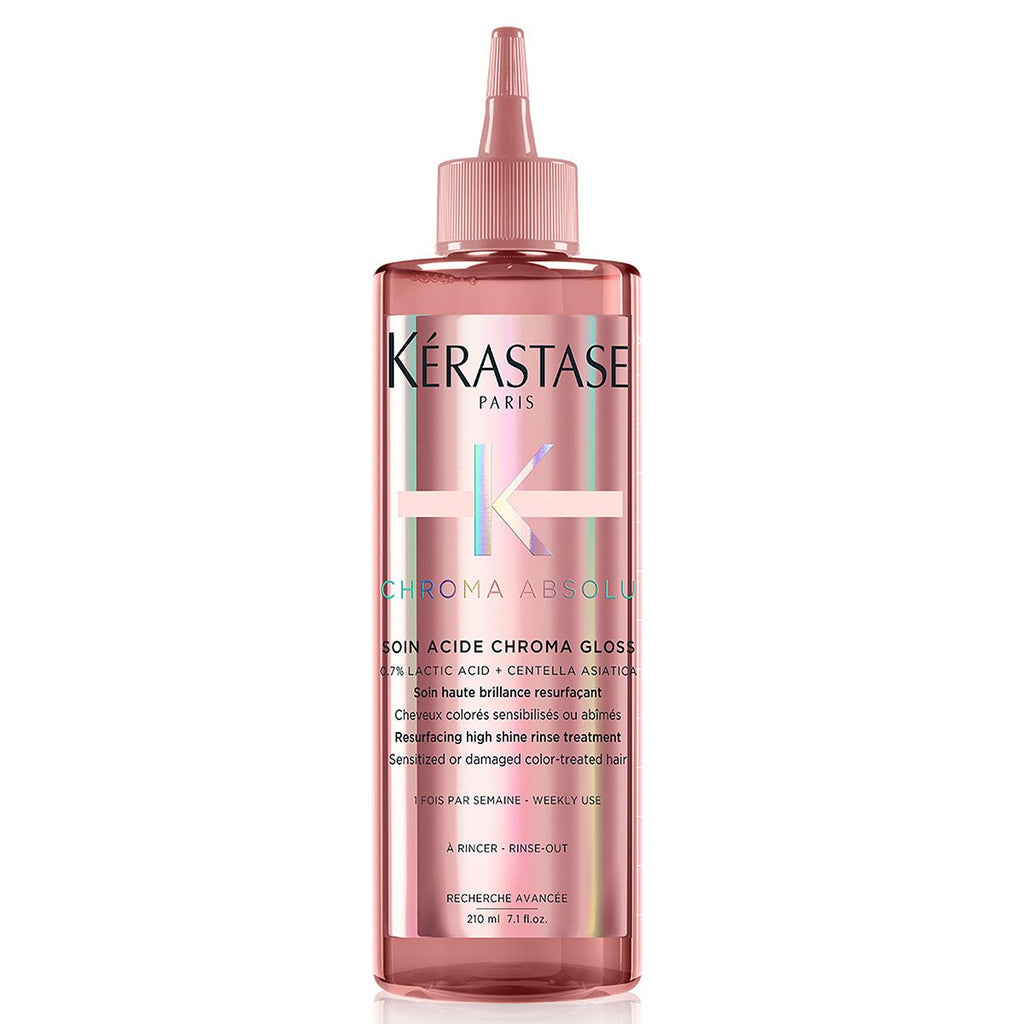 Kérastase Chroma Absolu, High Shine Treatment for Colour-Treated Hair, Lightweight Formula With Lactic Acid, 210ml