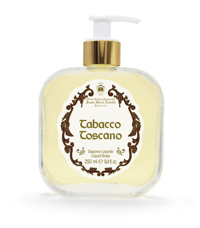 Harrods Santa Maria Novella Tabacco Toscano Liquid Soap 250ml- Buy online at McGrocer