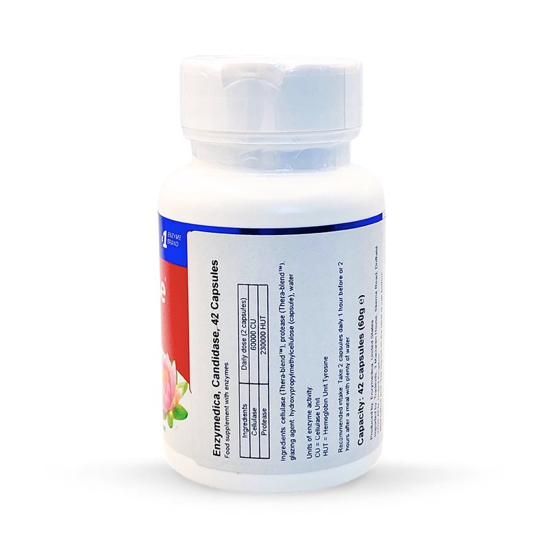 Enzymedica Candidase supplement 42 capsules, UK version