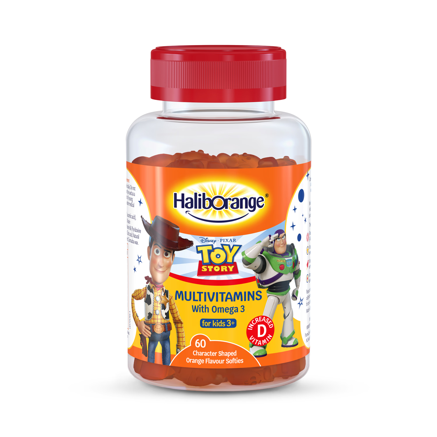 Haliborange Disney Toy Story omega-3 softies 60 (British brand)