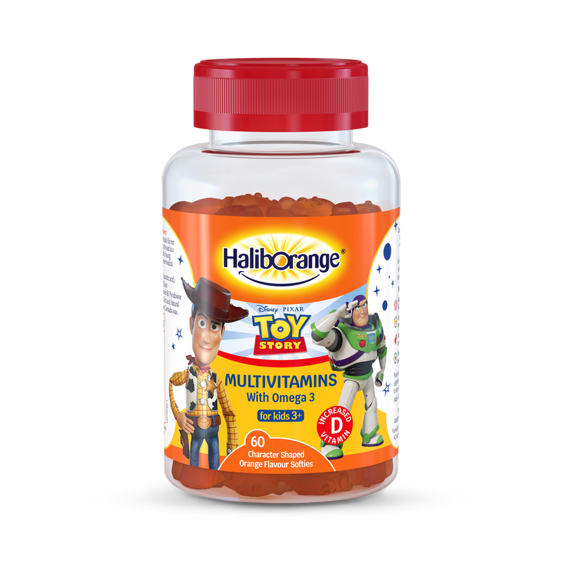 Haliborange Disney Toy Story omega-3 softies 60 (British brand)