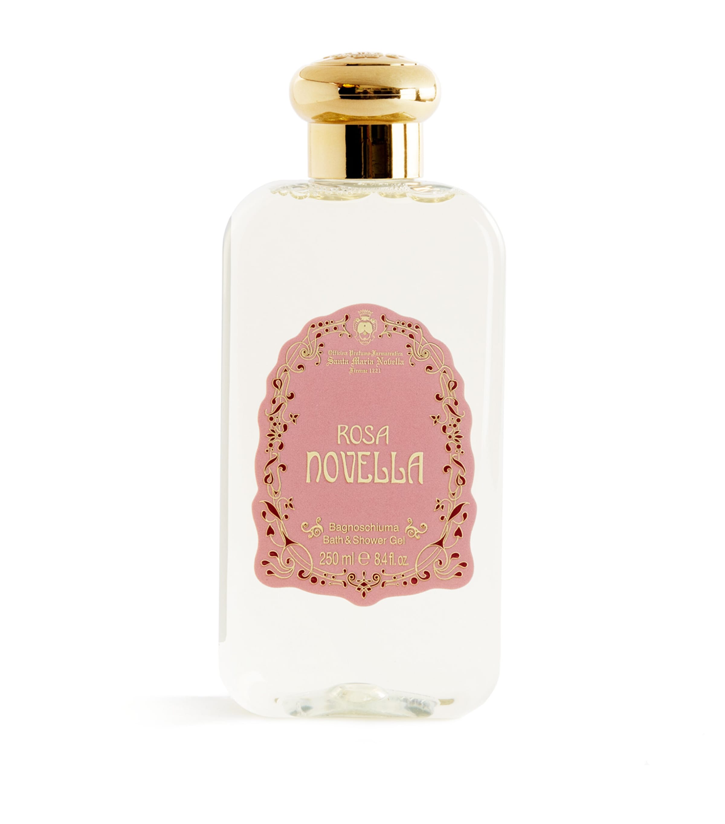 Santa Maria Novella Rosa Novella bath gel 250ml (British brand)