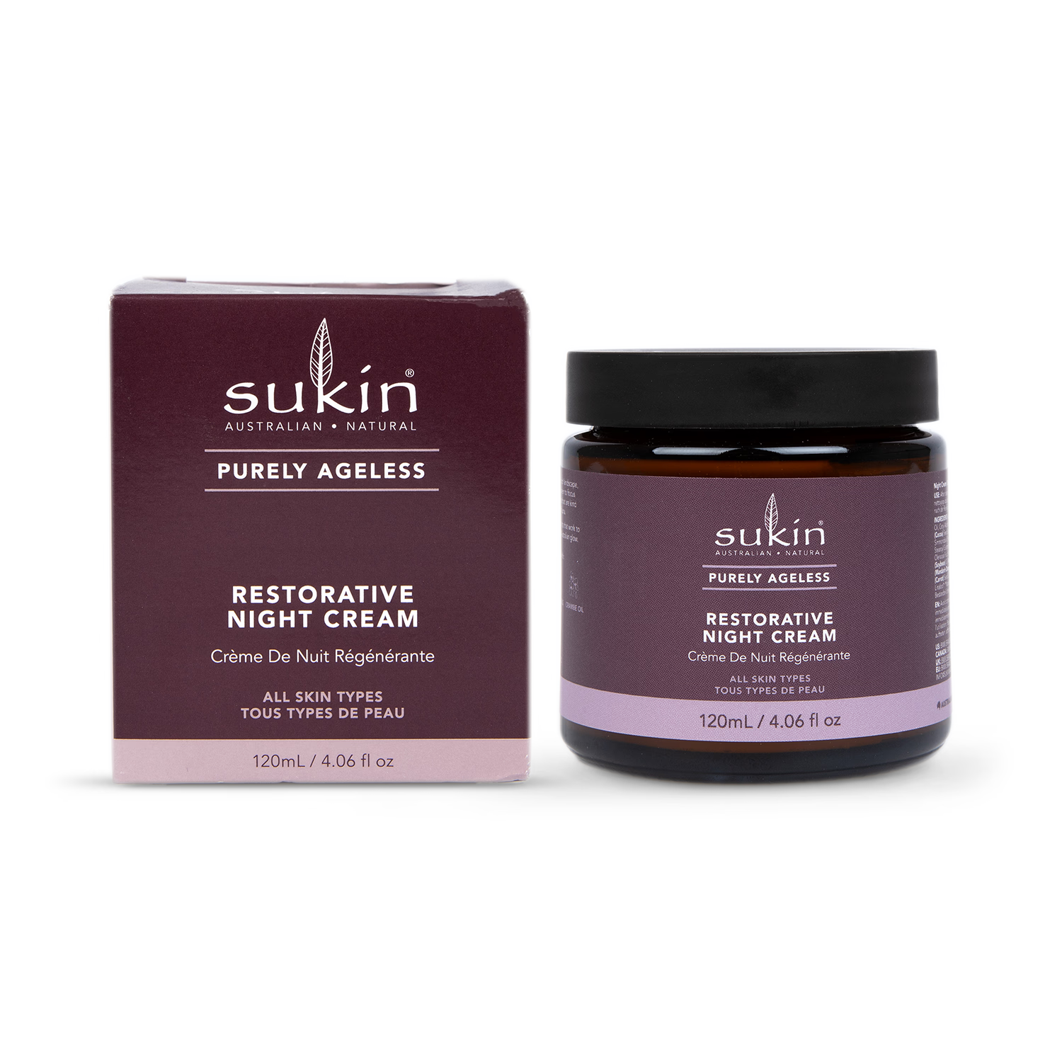 Restorative Anti-Ageing Night Cream with Ribose and Macadamia Oil 120ml