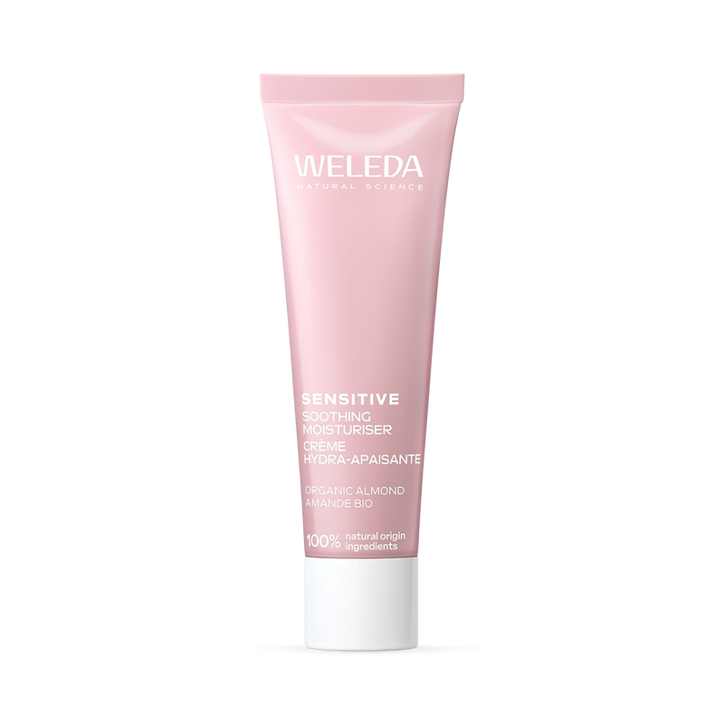 Weleda sensitive soothing moisturiser 30ml, imported from the UK