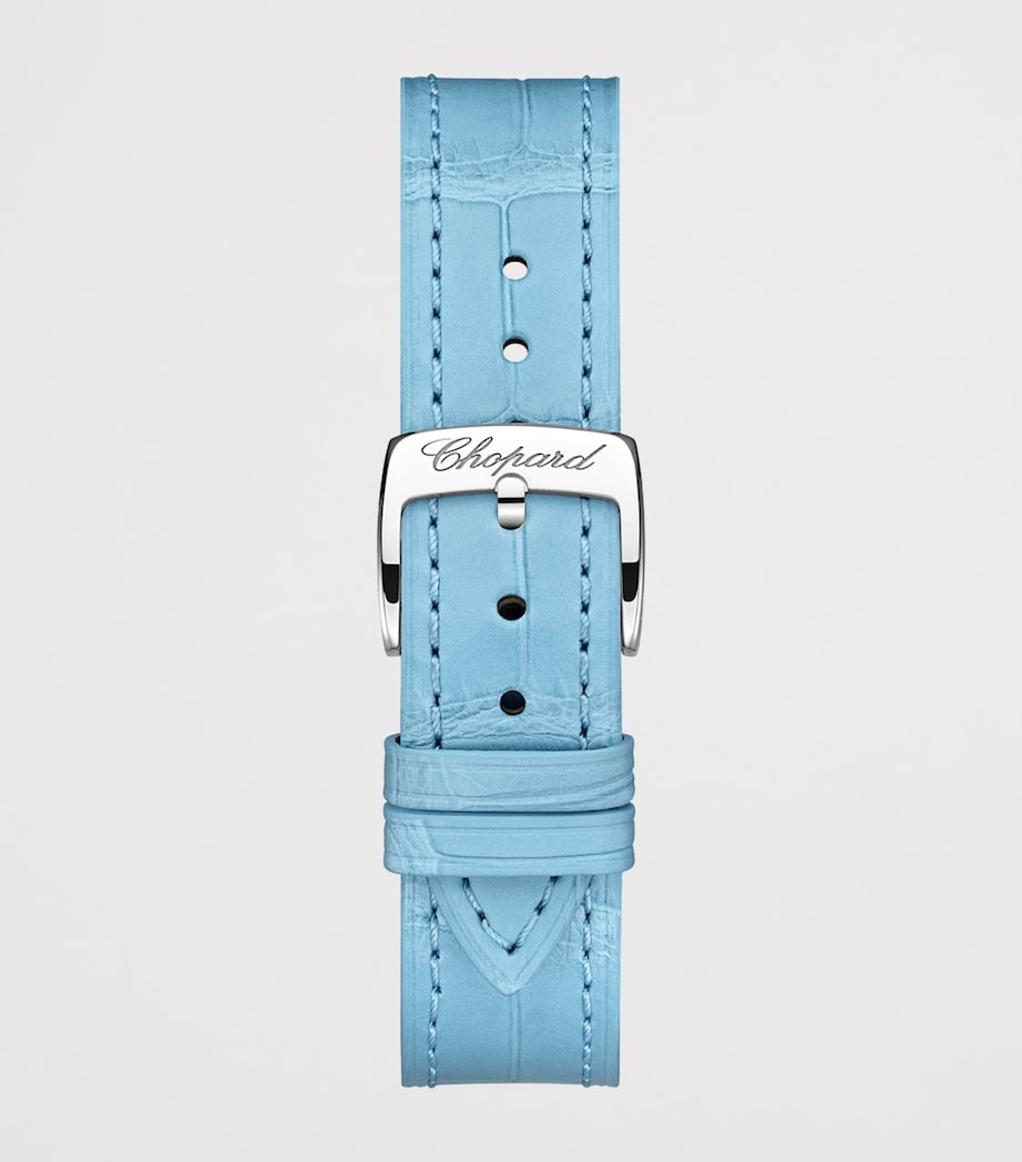 Chopard Happy Sport watch 33mm rose gold steel diamond (British brand)