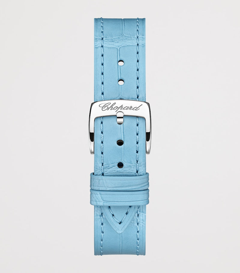 Chopard Happy Sport watch 33mm rose gold steel diamond (British brand)