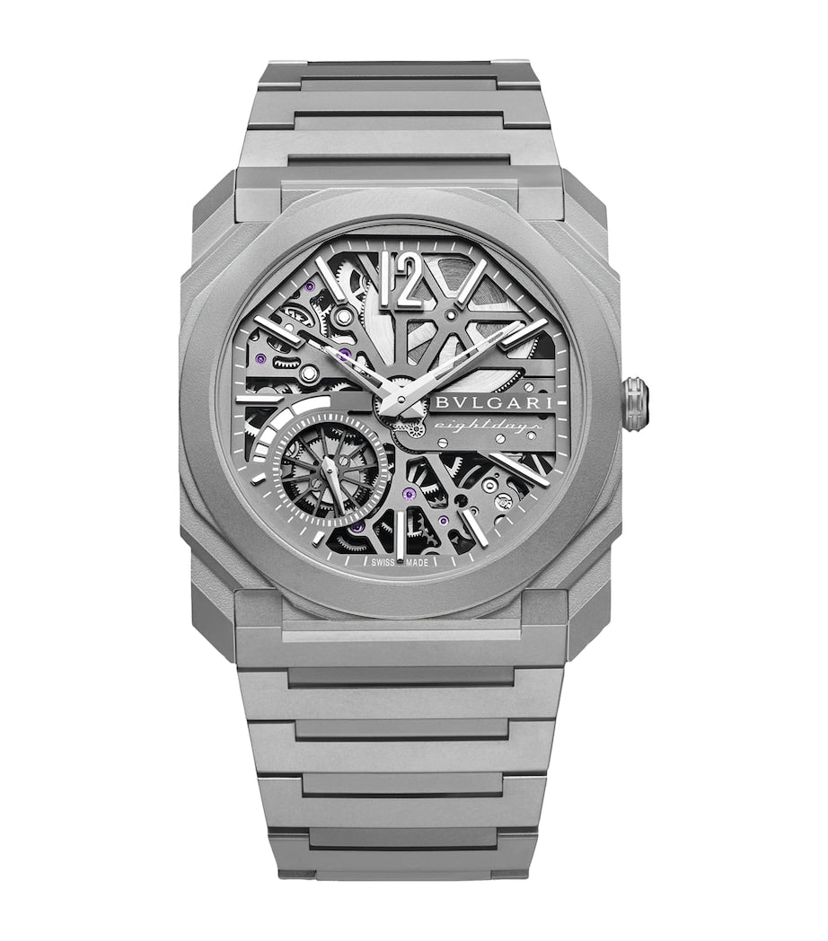 Bvlgari Octo Finissimo Skeleton 8 Days watch 40mm, imported from the UK