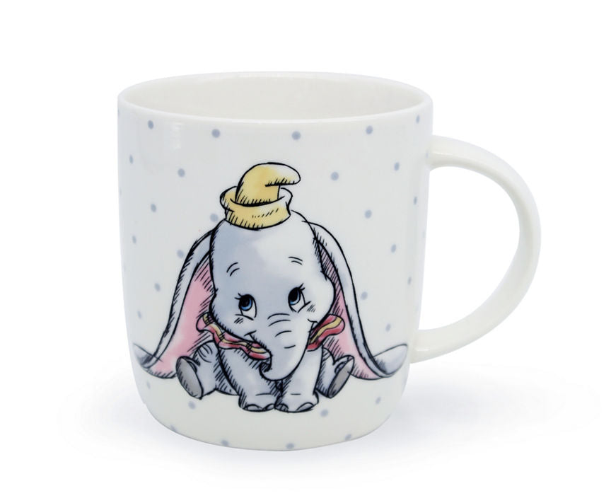 George Home White Disney Dumbo Single Mug GOODS ASDA   