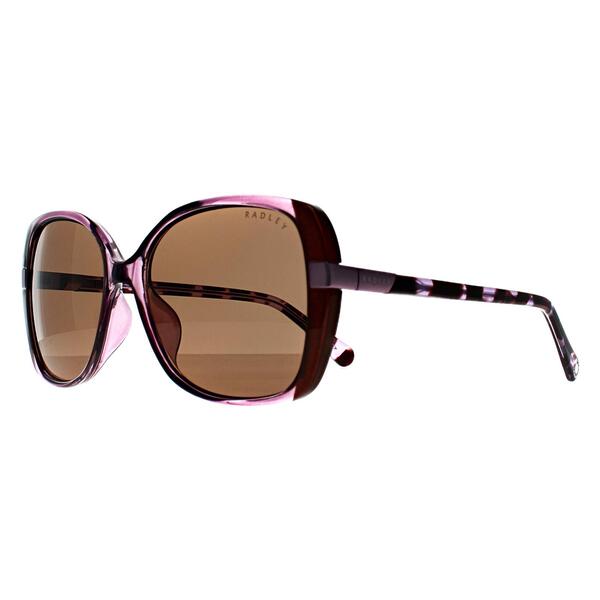 Radley Morwenna crystal purple brown women's sunglasses, UK version