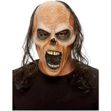 Smiffys zombie latex mask brown, imported from the UK