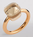 Pomellato Nudo Classic white topaz ring, imported from the UK