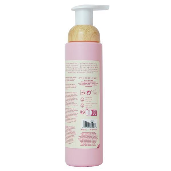 Wanderflower Foaming Body Wash 240ml, UK version