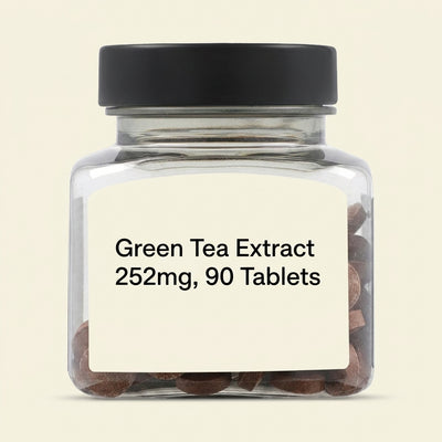 Holland & Barrett Holland & Barrett Green Tea Extract 252mg 90 Tablets- Buy online at McGrocer