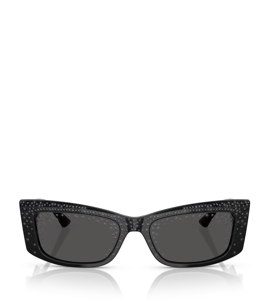 Jimmy Choo acetate rectangular sunglasses (British brand)