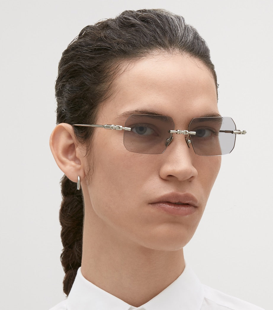 Kuboraum Metal Mask H68 Sonnenbrille, importiert aus dem Vereinigten Königreich