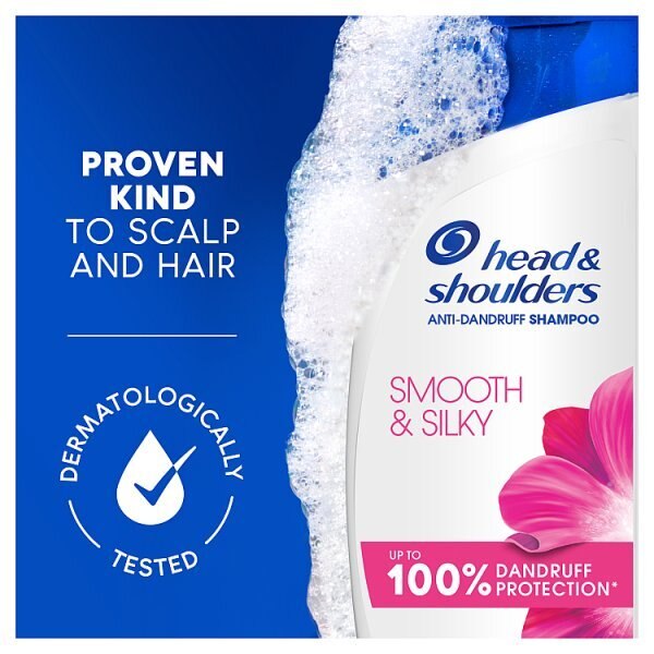 Head & Shoulders Smooth & Silky Anti-Dandruff Shampoo 400Ml GOODS Superdrug   