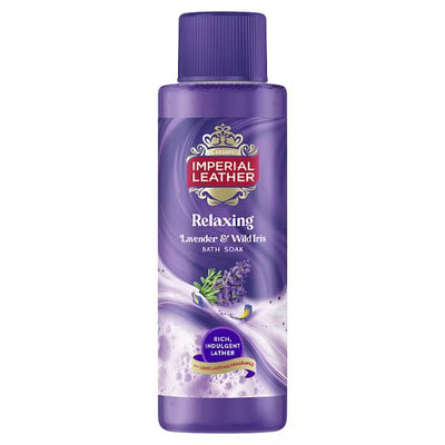 Superdrug Imperial Leather Relaxing Bath Soak Lavender and Iris 500ml- Buy online at McGrocer