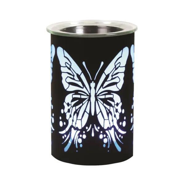 Aroma wax melter black colour-changing 12cm, imported from the UK
