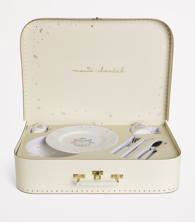 Harrods Marie-Chantal The Crest Collection Breakfast Suitcase Set- Buy online at McGrocer