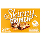 Skinny Crunch Peanut Butter Snack Bars 5x GOODS ASDA   