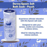Eco Bath Derma epsom salt bath soak 1kg, UK version
