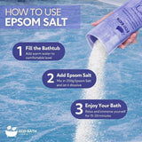 Eco Bath Derma epsom salt bath soak 1kg, UK version