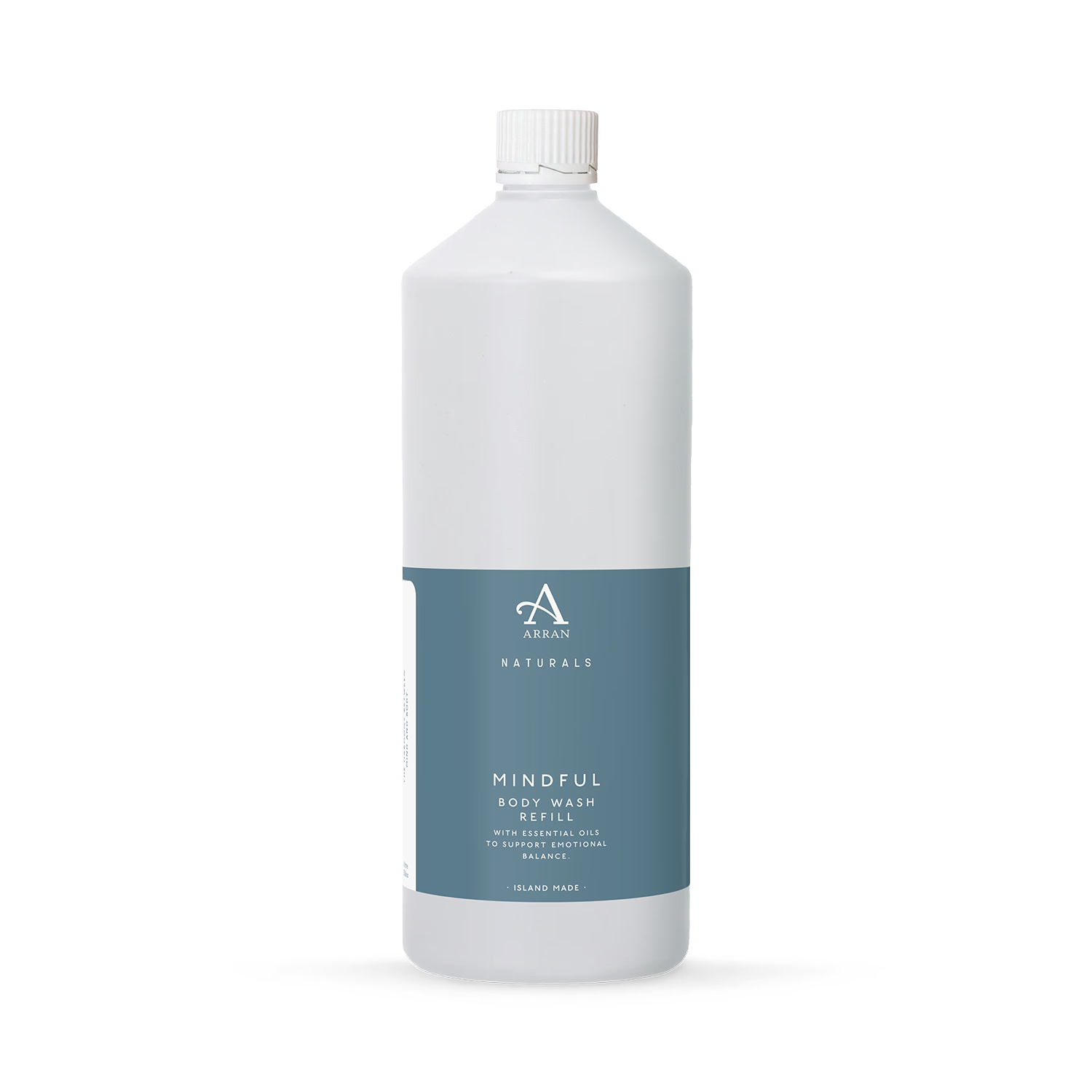 ARRAN Naturals Mindful Lemon Patchouli shower gel refill 1L - British product