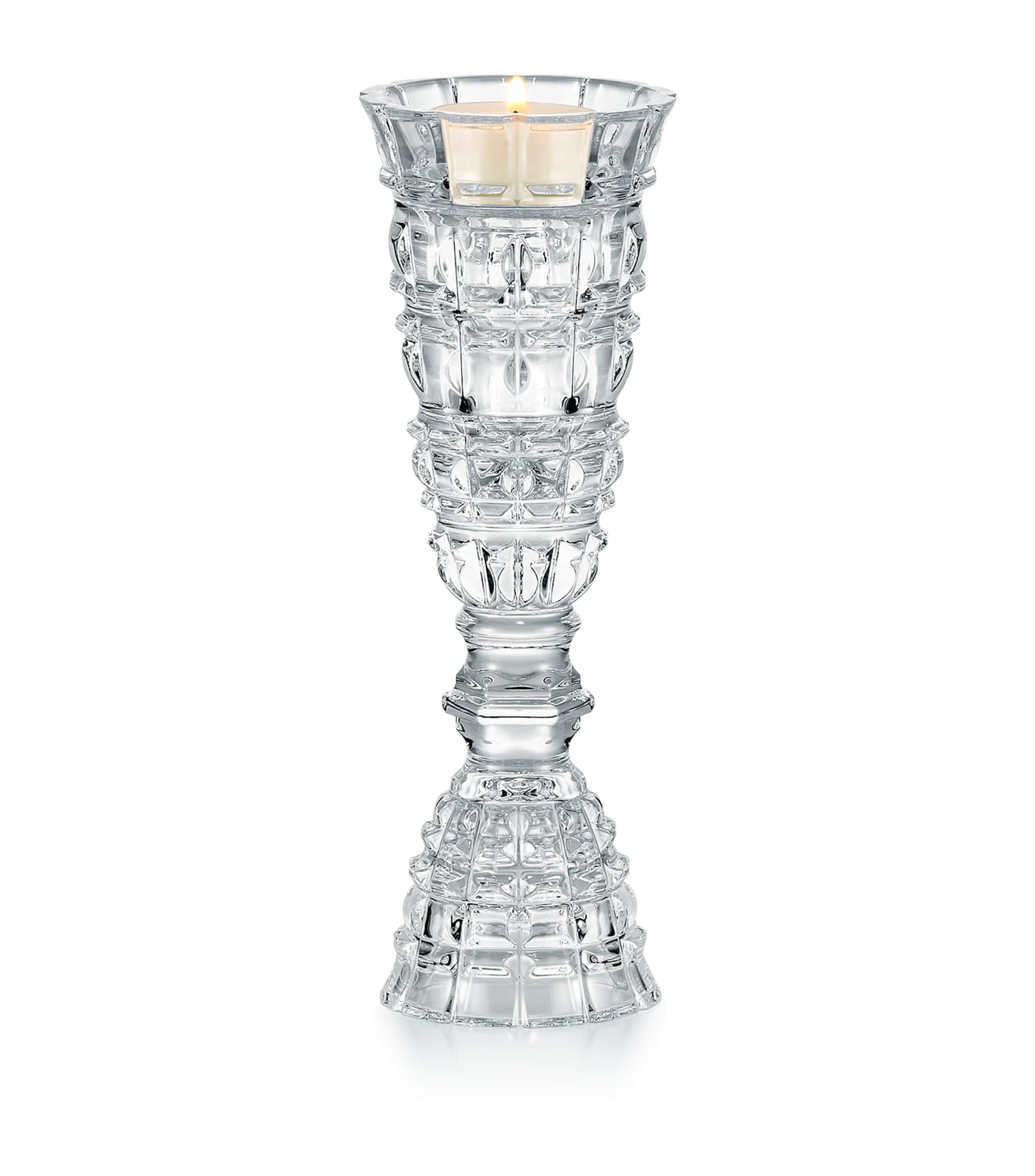 Baccarat New Antique Mirage Dual crystal vase 21cm - British product