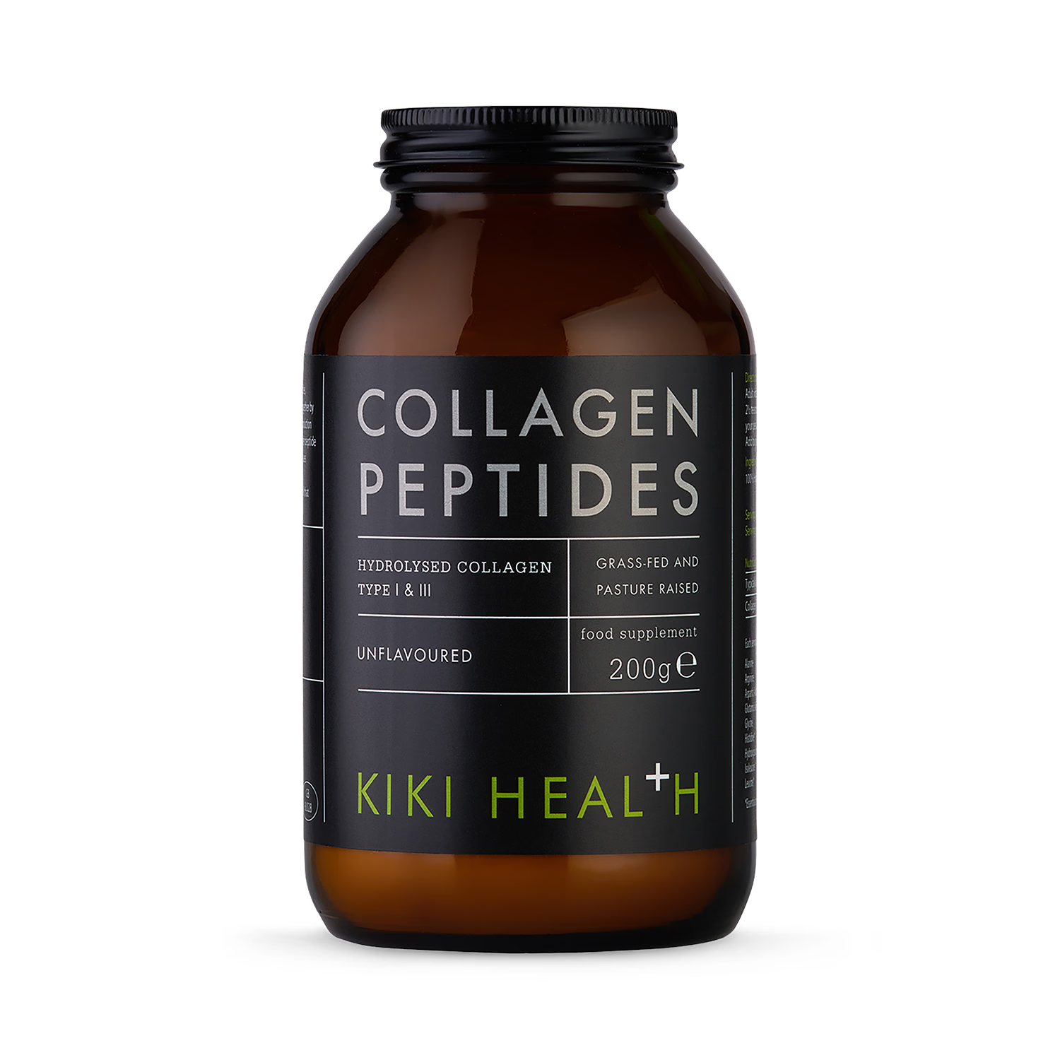 KIKI Health bovine collagen peptides powder 200g (British brand)