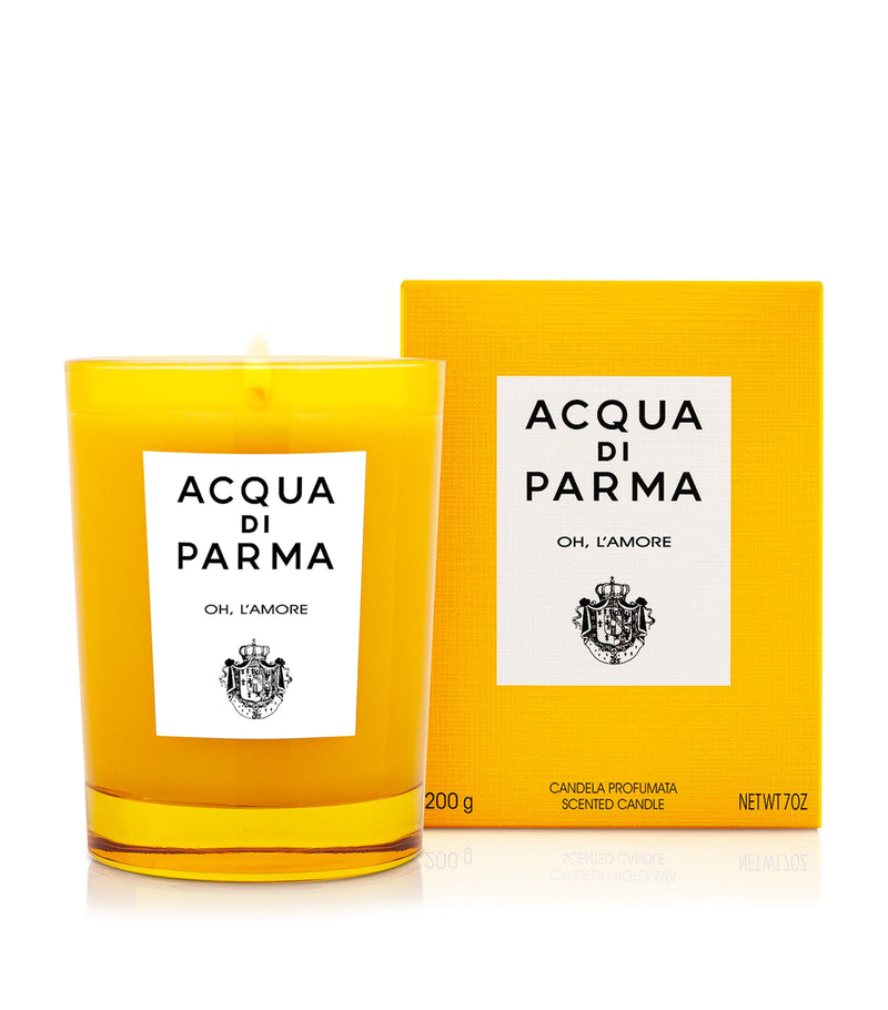 Acqua di Parma Oh, L'Amore Candle 200g - British product