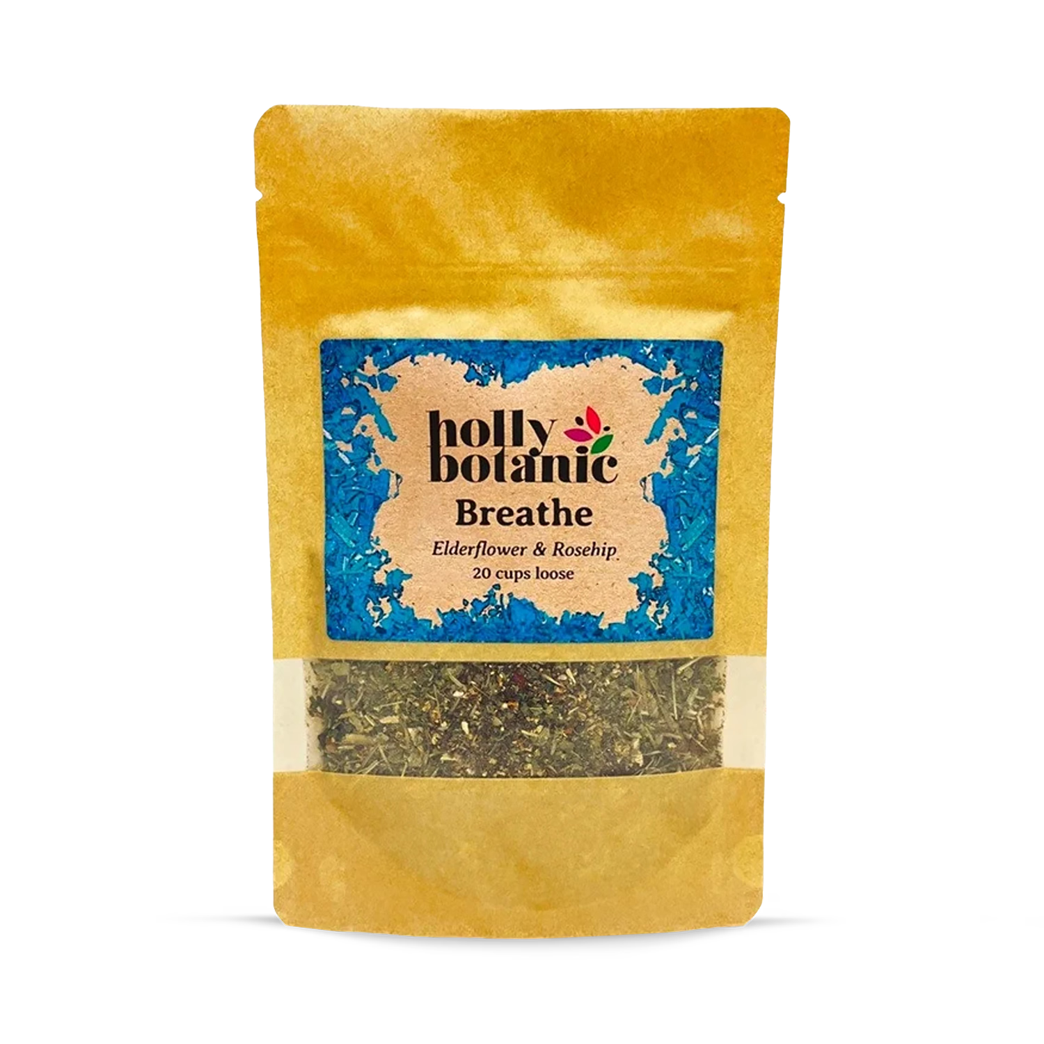 Holly Botanic Breathe Tisane echinacea rosehip 20 cup loose, UK version