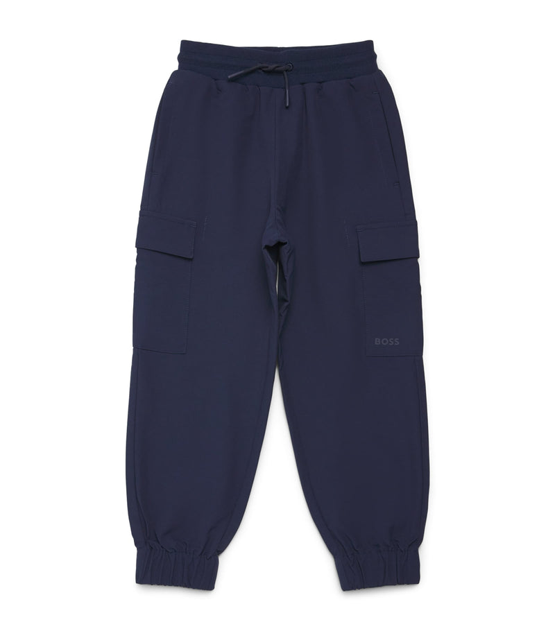 BOSS Kids Drawstring Cargo Sweatpants 4-16 Years - British product