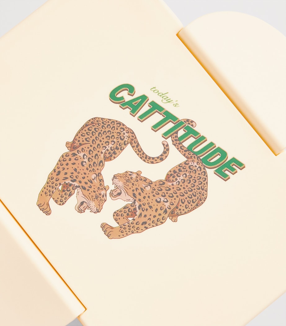 Konges Sløjd lunch box Cattitude print 17cm, UK version