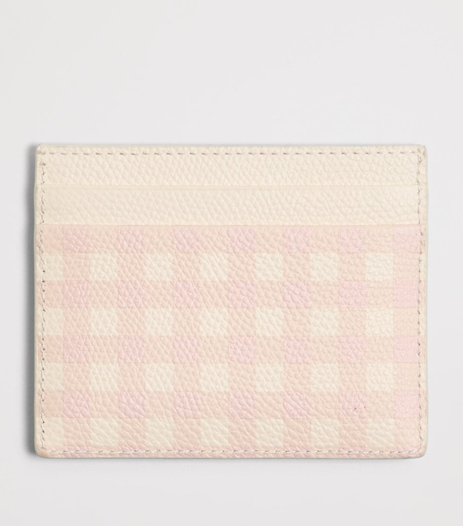 Valentino Garavani VLogo Signature grained leather card holder, imported from the UK