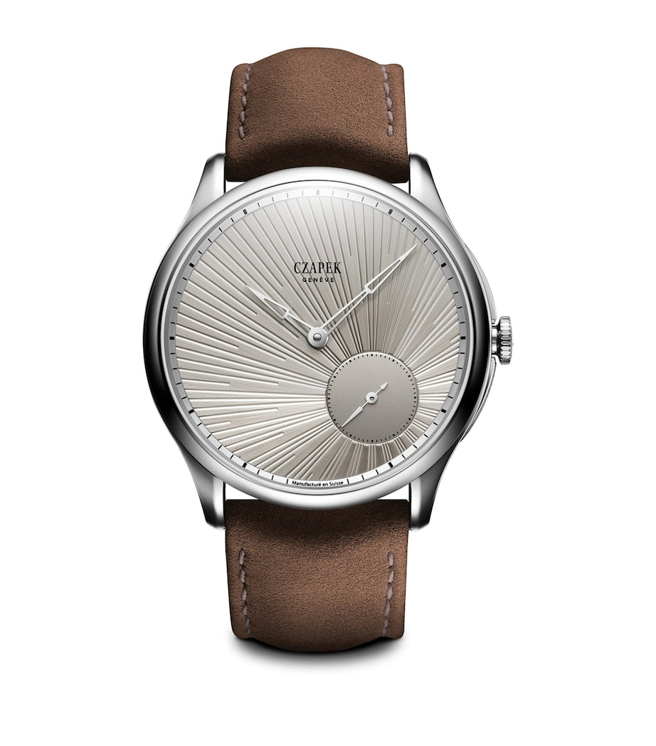 Czapek Promenade stainless steel watch 38mm - British product