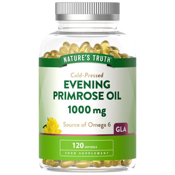 Nature's Truth Evening Primrose Oil 1000mg 120 softgels, UK version
