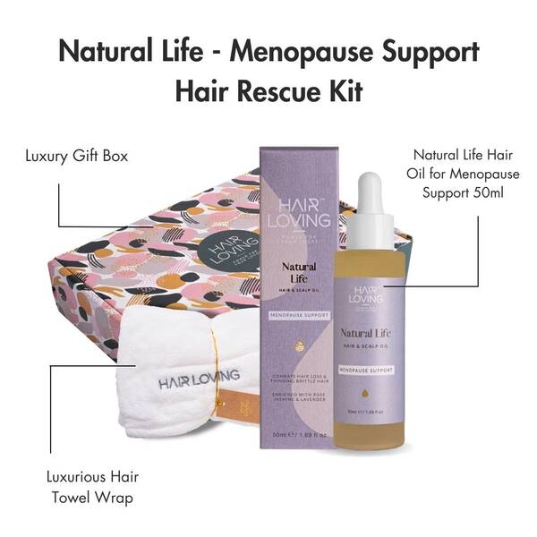 Hair Loving Menopause Hair Rescue Kit 50ml, UK version