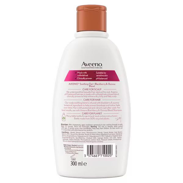 Aveeno Colour Protect Conditioner Blackberry Quinoa 300ml - British product