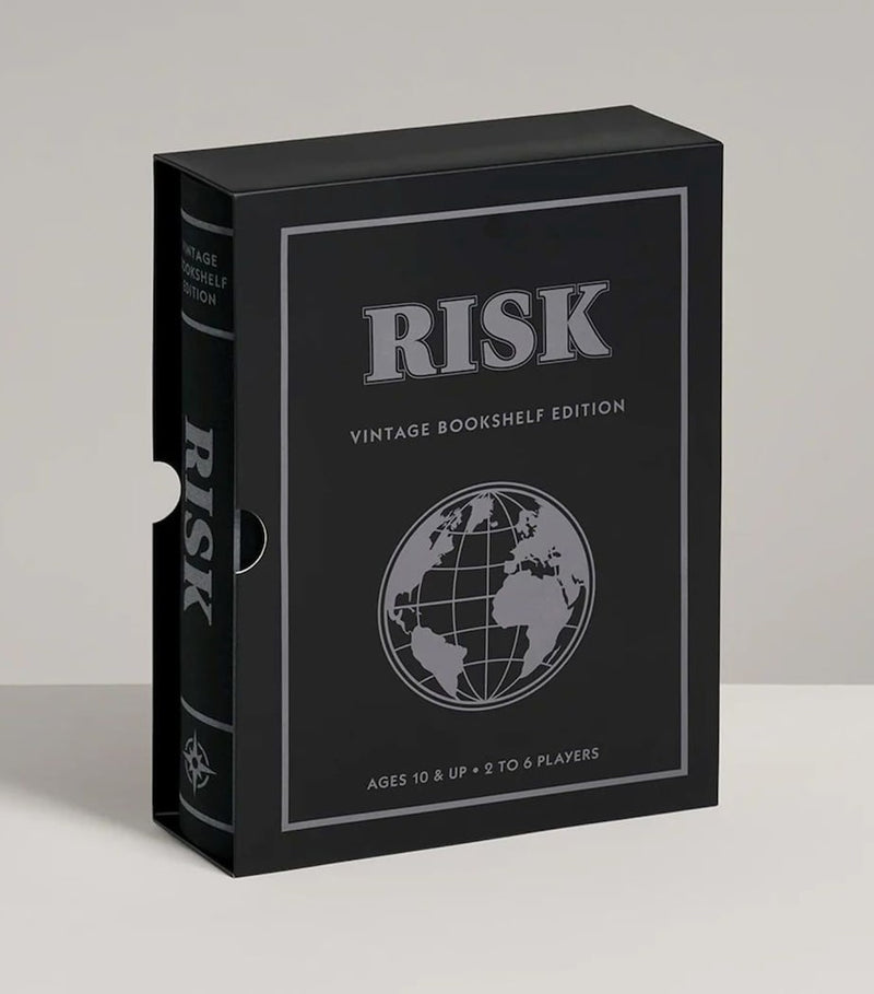 Vintage Bookshelf Risk board game edition - British product