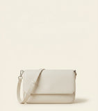 Prada mini leather clutch bag in Saffiano finish (British brand)