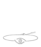 Messika Lucky Eye white gold diamond bracelet 0.21ct (British brand)