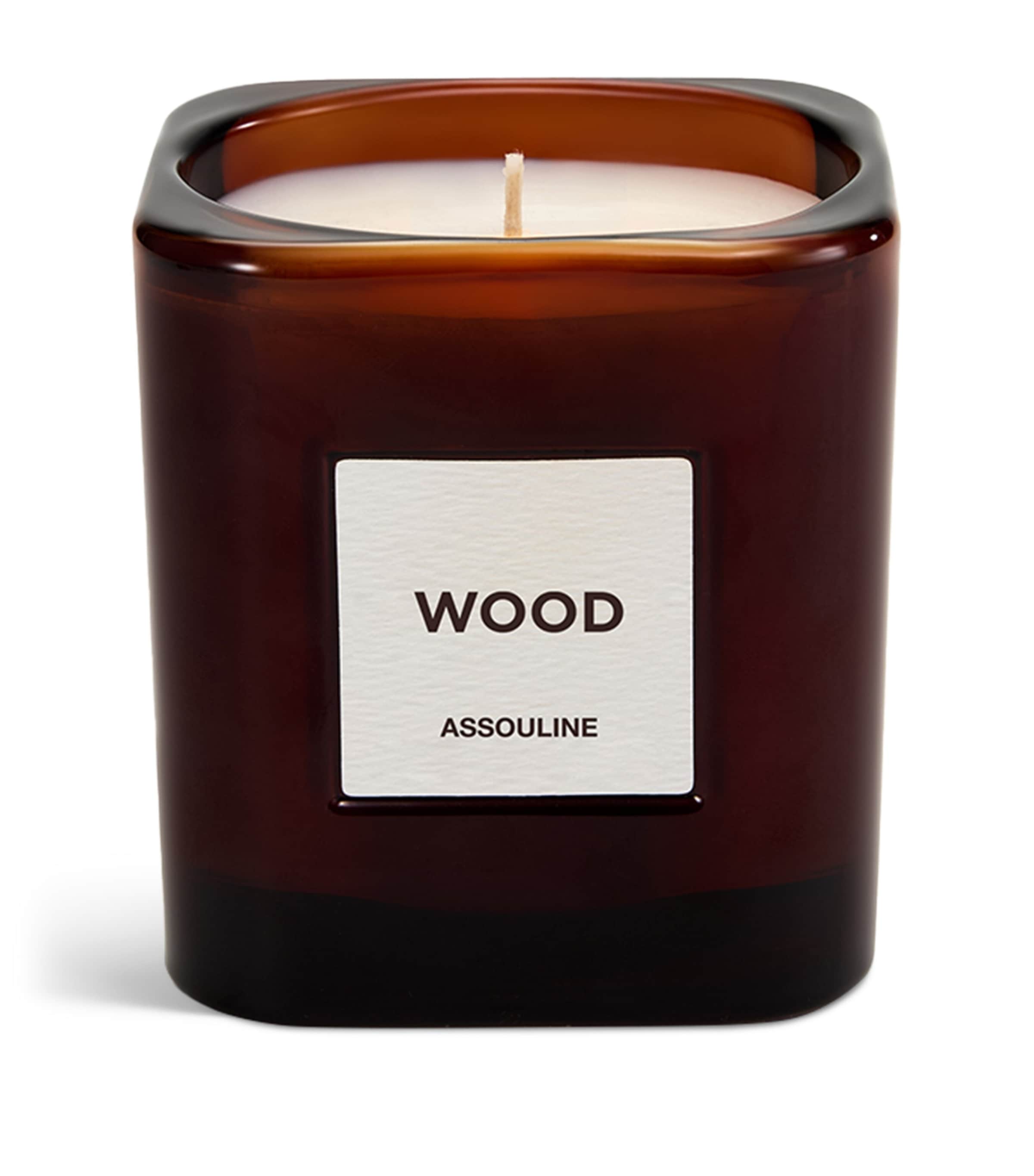 Assouline Wood Candle 260g - British product