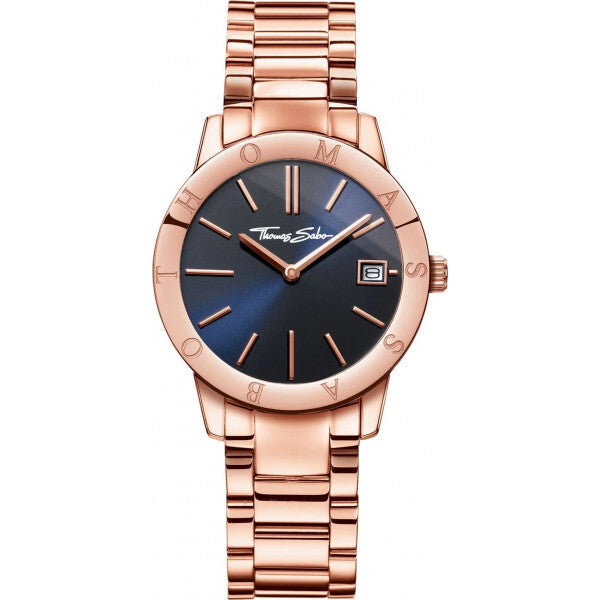 Thomas Sabo blue ladies watch 33mm, imported from the UK