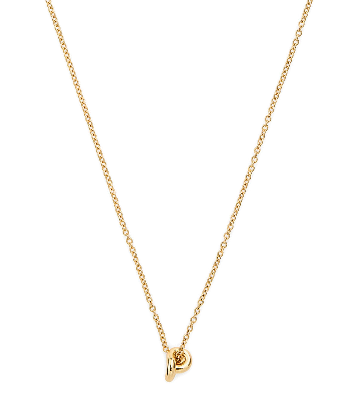 Engelbert Legacy Knot pendant necklace in yellow gold - British product