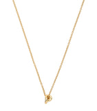 Engelbert Legacy Knot pendant necklace in yellow gold - British product
