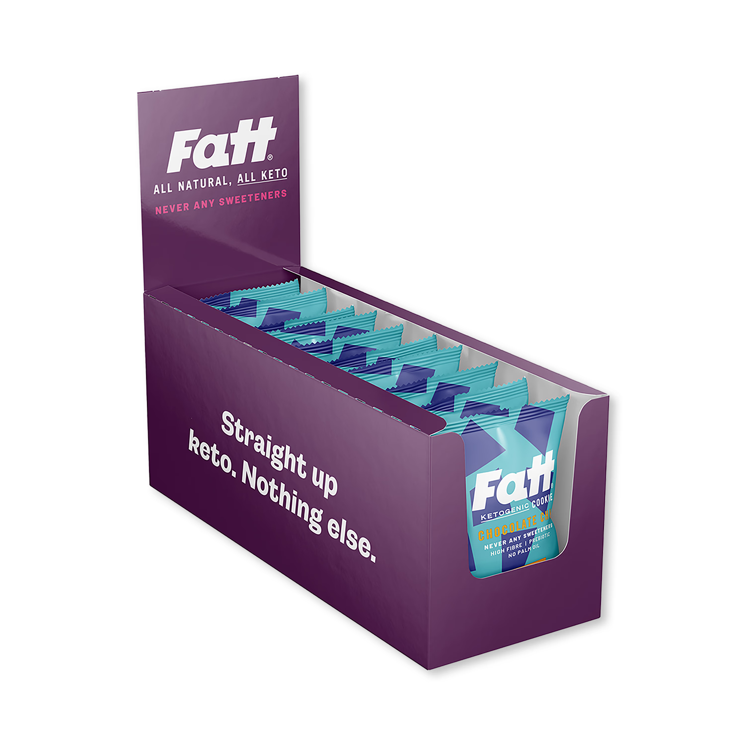 Fatt Chocolate Chip Cookie (12 x 30g)